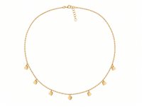 Collana Donna in Oro GIROCOLLO CON Lo Scrigno Gioielli CUORI
